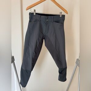 Irideon Full Seat Summer Fabric Full Seat Breech Size 28 Graphite